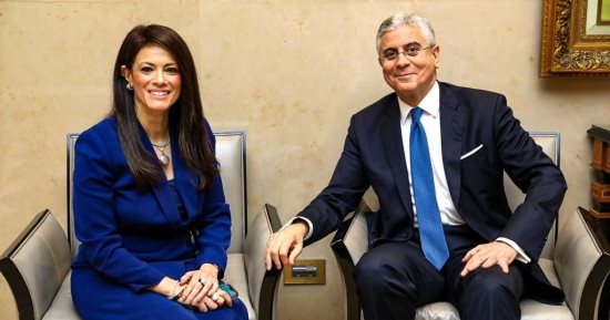 وزيرة التعاون الدولي تعقد جلسة مباحثات مع نائب رئيس البنك الدولى يالشرق الأوسط