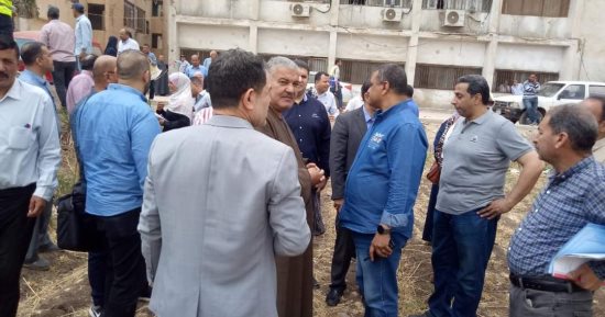 تسليم موقع إنشاء مستشفى أشمون الجديدة فى المنوفية