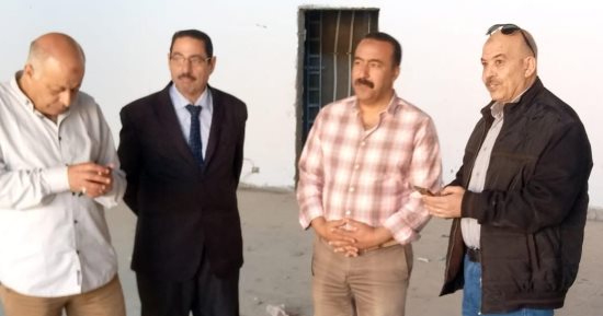 رئيس إقليم القناة الثقافى يتفقد الموقع المقترح لإقامة قصر ثقافة سانت كاترين الجديد‎‎
