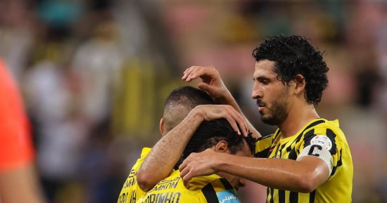 الاتحاد يضرب أبها بثلاثية في الشوط الأول بمشاركة حجازي وحامد.. فيديو