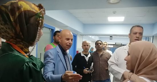 تطوير أقسام الاستقبال وعناية الأطفال والعمليات بمستشفى القنايات بالشرقية