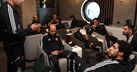 الأهلى يغادر القاهرة لمواجهة الترجى على بطاقة "فينال "دورى الأبطال