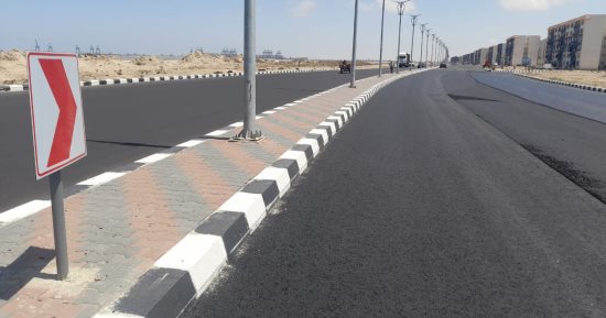 محافظ بورسعيد: طريق اللواء أحمد عبد الله يجرى تطويره لخدمة مشروع الإسكان الاجتماعى