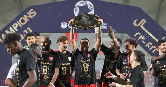 شاهد احتفالات نجوم الدحيل بعد التتويج بلقب الدوري القطري للمرة الثامنة