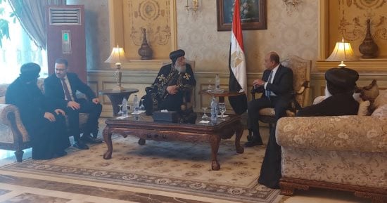 البابا تواضروس يغادر الوطن فى زيارة للفاتيكان