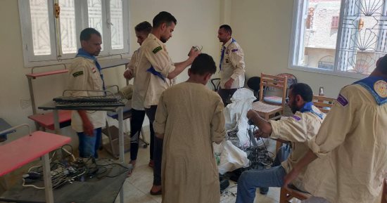 "رياضة الأقصر" تنفذ معسكر خدمة عامة بمركز شباب أصفون بعد تطويره بحياة كريمة