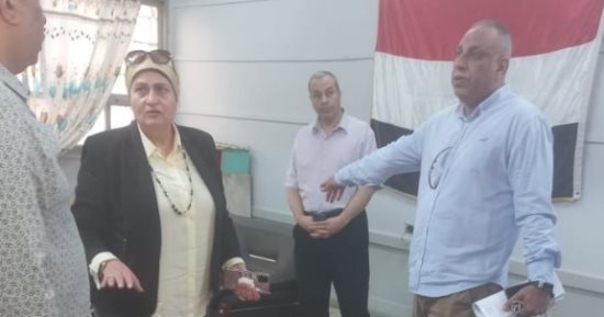 مدير تعليم القليوبية تتابع سير الامتحانات بمدارس إدارة الخصوص التعليمية