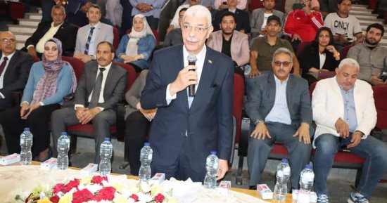 افتتاح بطولة الشهيد الرفاعى للمصارعة بجامعة المنوفية بمشاركة 21 جامعة.. صور