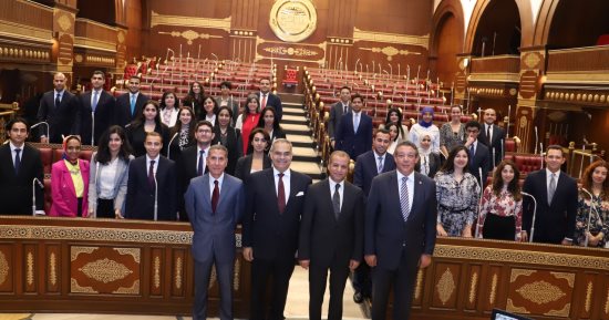 رئيس مجلس الشيوخ يستقبل الدفعة 55 من الملحقين الدبلوماسيين الجدد