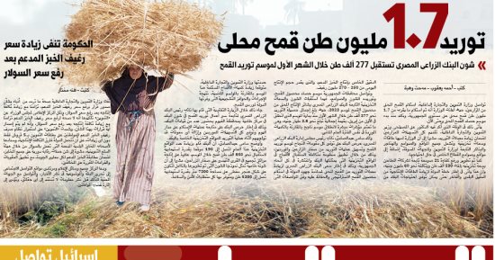 الحكومة تنفى زيادة سعر رغيف الخبز بعد رفع السولار.. غدا بـ"اليوم السابع"