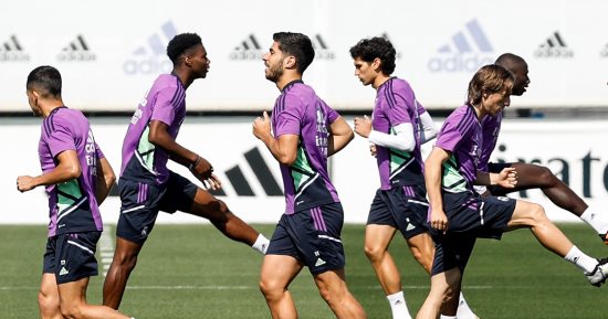 4 غيابات عن مران ريال مدريد قبل مواجهة خيتافى بالليجا