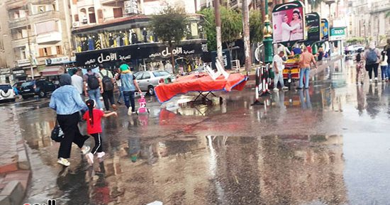 أمطار رعدية وطقس متقلب.. محافظة البحيرة ترفع حالة التأهب.. صور