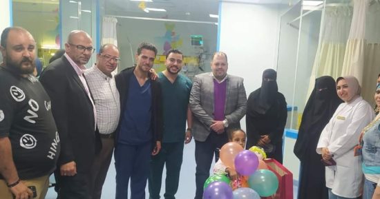 مستشفى العجمى التخصصى ينجح فى إنقاذ طفلة عانت من نزيف بالمخ والرئة