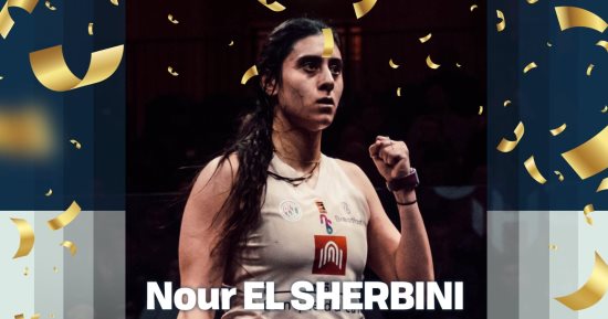 نور الشربينى تتوج ببطولة العالم للاسكواش للمرة السابعة فى تاريخها