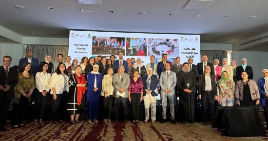 الهيئة الإنجيلية تشارك فى حفل "منح المجتمع المدنى" بحضور وزيرة التضامن
