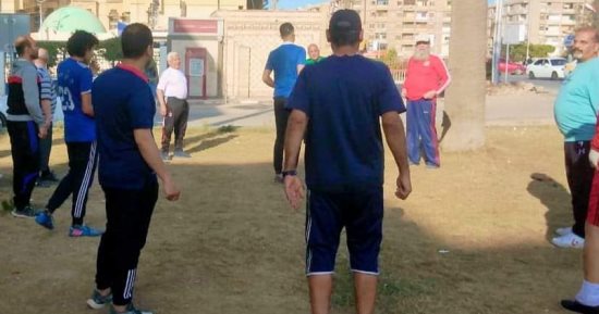 رياضة كفر الشيخ: تنشيط الرياضة بالأحياء السكنية وورشة تدريبية ضمن البرنامج البيئى