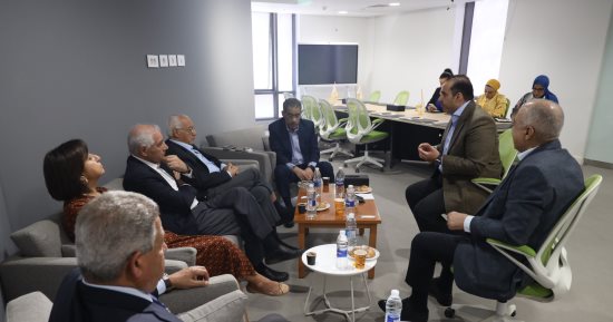 ضياء رشوان يلتقى مقررى محاور الحوار الوطنى قبل انطلاق الجلسات النقاشية
