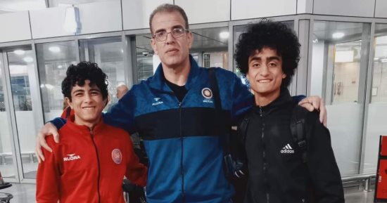 أبطال "القومى للموهبة بكفر الشيخ" ضمن منتخب المصارعة ببطولة أفريقيا.. صور