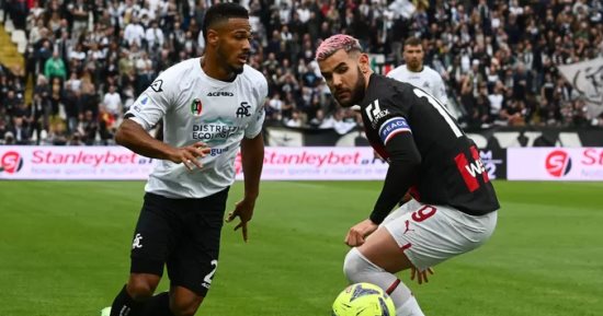 شوط أول سلبى بين ميلان وسبيزيا فى الدوري الإيطالي