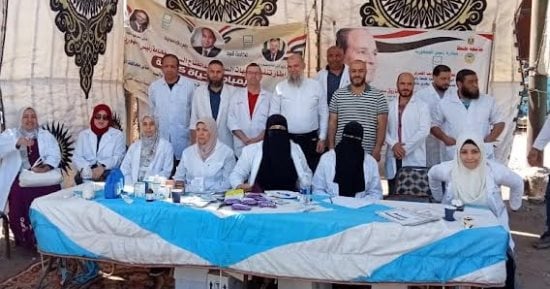 فحص وعلاج 113 حيوانا و2437 طائرا خلال قافلة بيطرية بقطور فى الغربية