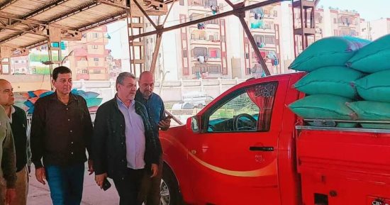 تموين بورسعيد: توريد 8400 طن قمح لشون المحافظة