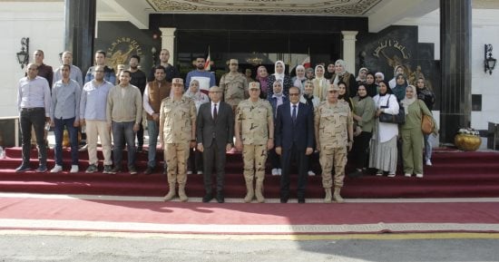 الجيشان الثانى والثالث الميدانيان ينظمان عددا من الفعاليات لخدمة المجتمع المدنى بسيناء