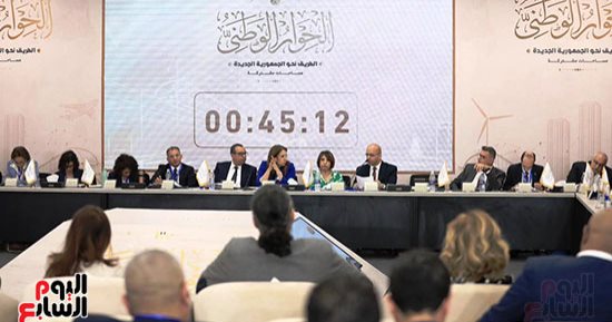 القضاء على التمييز في جلسة خاصة على مائدة المحور السياسى بالحوار الوطنى.. نيفين مسعد: الحوار يقيم جسورا كانت تقطعت بين العديد من القوى السياسية.. وفاطمة خفاجي:نأمل أن نتفق على مشروع قانون واحد يقدم لمجلس النواب