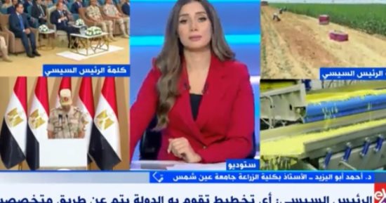 أحمد أبو اليزيد: القمح أحد المشروعات القومية لتوطين والتوسع فى المحاصيل الاستراتيجية