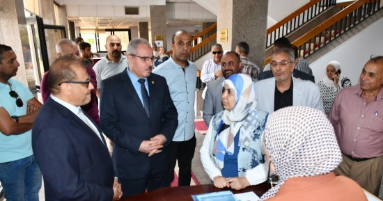 جامعة الإسماعيلية الجديدة تستقبل الطلاب العائدين من روسيا وأوكرانيا والسودان 