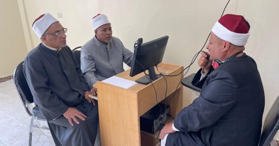 بدء اختبارات محفظي الأروقة الأزهرية فى الإسكندرية