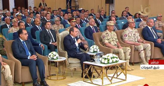 الرئيس السيسي: "لينا نصيب فى تحقيق حلم الزراعة بالعوينات وتوشكي"