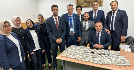 جمارك مطار برج العرب الدولى تضبط محاولة تهريب كمية من النقد المصرى