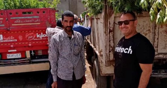 جهاز البيئة بالشرقية يتسلم 6 آلاف شجرة مثمرة لزراعتها بالطرق العامة