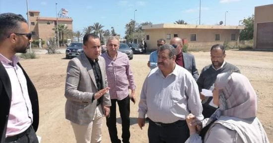 رئيس جهاز مدينة دمياط الجديدة يتابع أعمال رفع كفاءة المنطقة الحرة للاستثمار