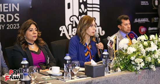 وزيرة الثقافة: مدينة العلمين الجديدة ملتقى ثقافى ترفيهى ومركز عالمى