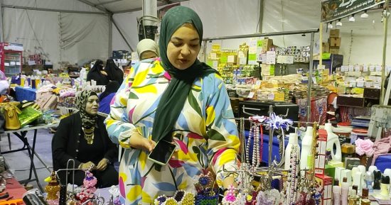 لأول مرة بمعارض أهلا رمضان.. ورش لتعليم الرائدات الهاند ميد بالإسماعيلية