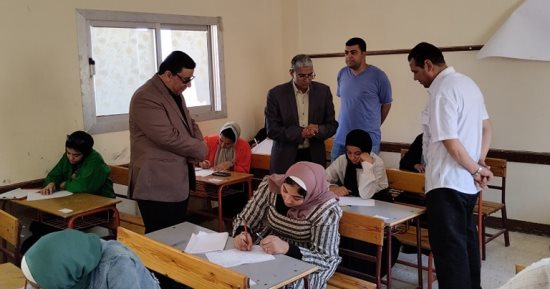 انتظام أعمال امتحانات الشهادة الإعدادية بمناطق وسط سيناء دون شكاوى