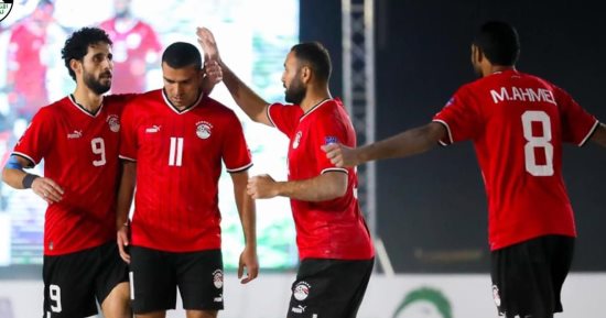 منتخب الشاطئية يواجه موريتانيا فى ربع نهائي كأس العرب