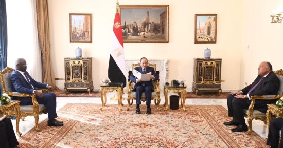 الرئيس السيسى يؤكد تطلع مصر لمساعدة موريتانيا فى تطوير وبناء القدرات والكوادر