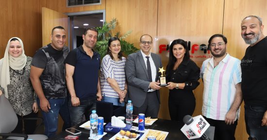 اليوم السابع يكرم جومانا مراد بعد نجاحها فى دراما رمضان.. صور