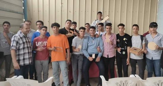 ورشة فنية في فنون الأركت ومهرجان كشفي  لعشائر الجوالة والجوالات بكفر الشيخ