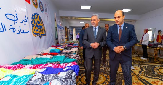 صندوق تحيا مصر: توفير 16 ألف قطعة ملابس جديدة لطلاب جامعة الإسكندرية.. صور