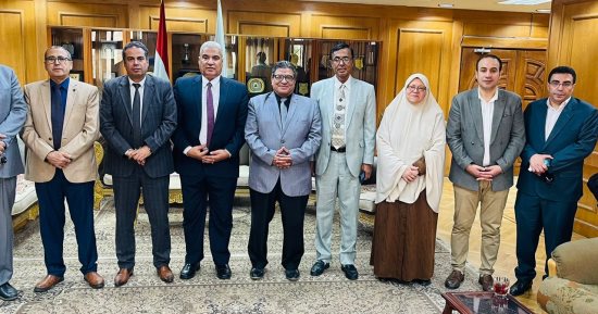 "آداب كفر الشيخ" تستقبل وفد لجنة متابعة أداء البرامج المميزة للمشروعات