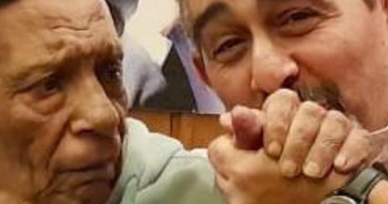 أحدث صورة للزعيم عادل إمام فى يوم ميلاده