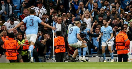 مانشستر سيتي يضرب ريال مدريد بهدفي سيلفا فى الشوط الأول.. فيديو