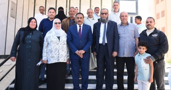 محافظ مطروح يفتتح مبنى الإدارة الاجتماعي بمدينة الحمام.. صور