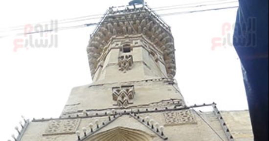 حكاية مئذنة مسجد الشريف المغربى الآثر المتبقى بعد تجديد المسجد بالمحلة.. صور