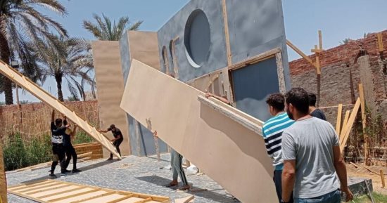 إزالة تعديات على الأراضى الزراعية فى المهد خلال حملات بأبو النمرس بالجيزة.. صور