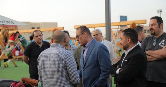 مصطفى عزام يتفقد سيتى كلوب طنطا ويلتقى الأعضاء واستمع لمقترحاتهم