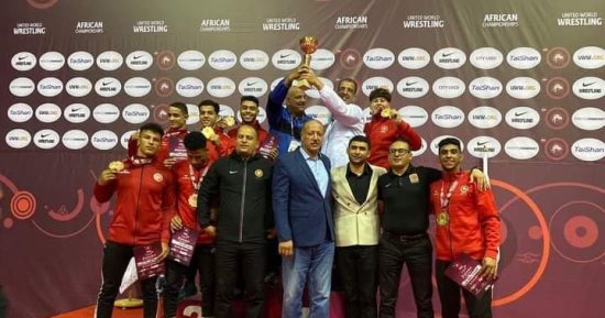 مدرب المشروع القومي بكفر الشيخ يقود المنتخب إلى كأس البطولة الأفريقية للمصارعة